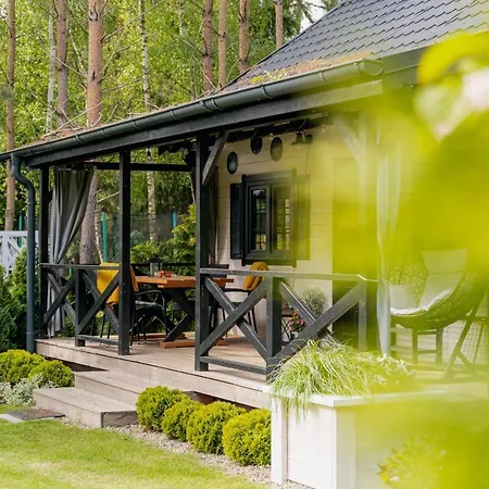 White & Black Chalet