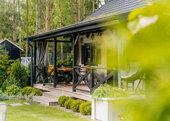 White & Black Chalet