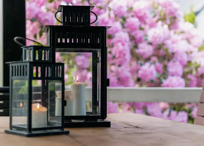 White & Black Chalet